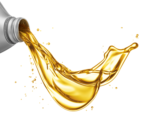 Oil being poured