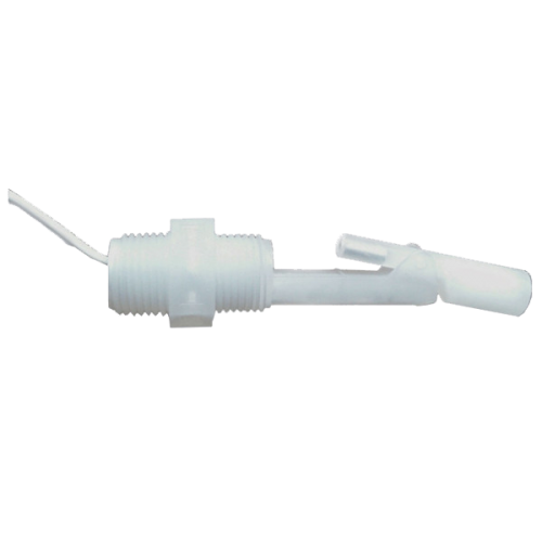 Polypropylene Side-Mount Float Switch – SM-1200-PP, SPST, 50 VA, 1/2″ NPT